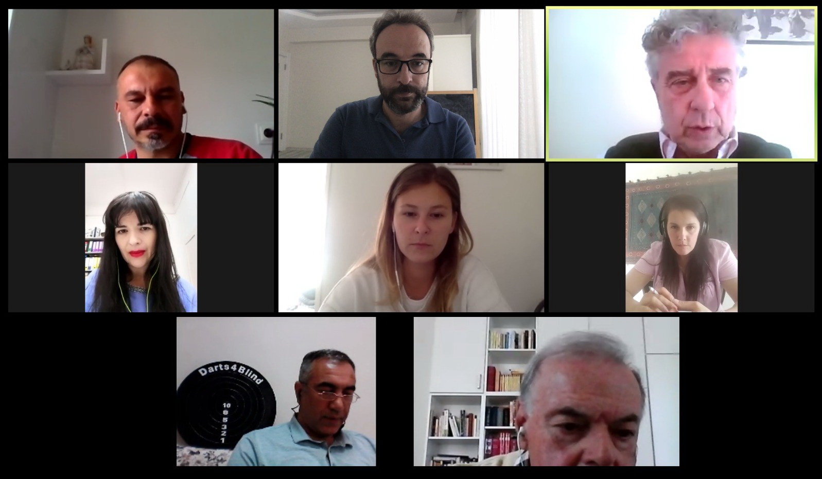 Training for Darts4Blind